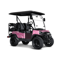 Digital Elite Pink Golf Cart Wraps