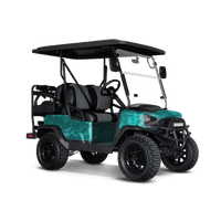 Digital Elite Tiffany Blue Golf Cart Wraps