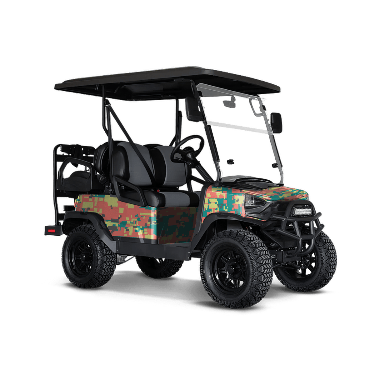 Digital Fiesta Golf Cart Wraps