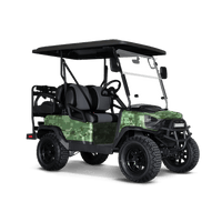 Digital Pistachio Golf Cart Wraps