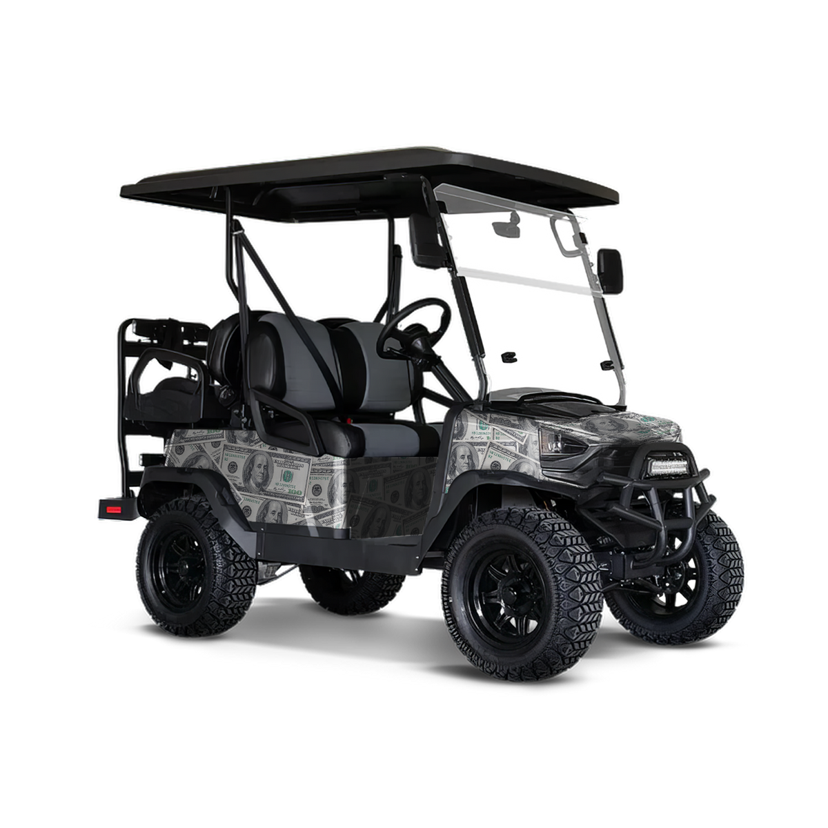 Money | Golf Cart Vinyl Wrap