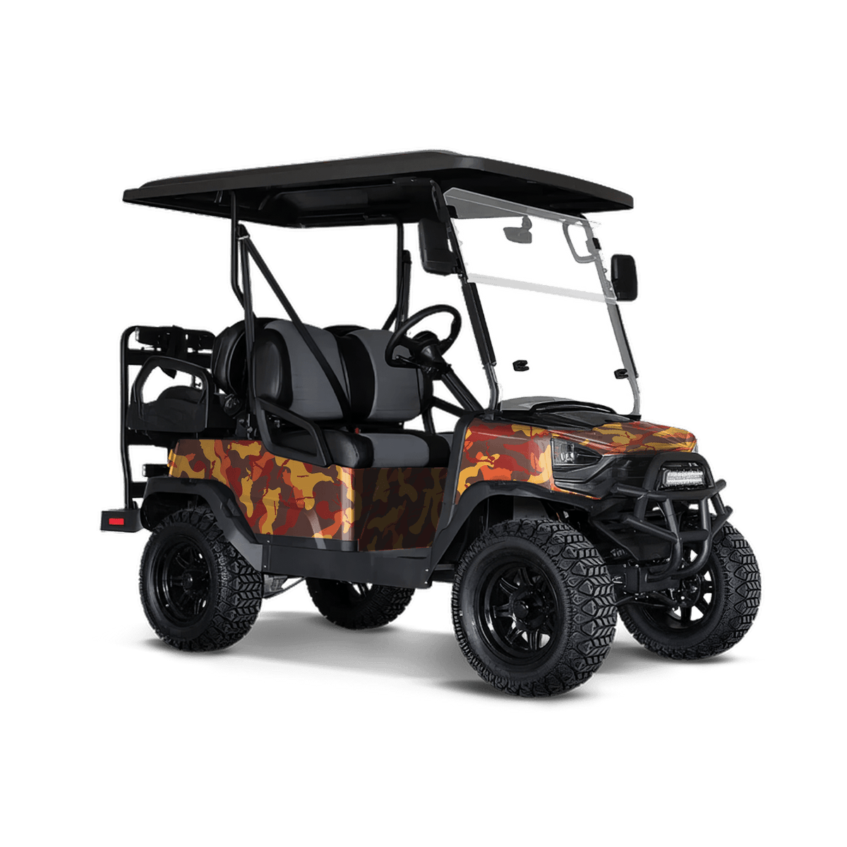Ragged Autumn Golf Cart Wraps