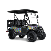 Ragged Carnival Golf Cart Wraps