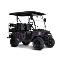 Ragged Darkwing Golf Cart Wraps