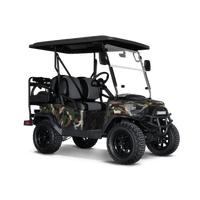 Ragged Woodland Golf Cart Wraps