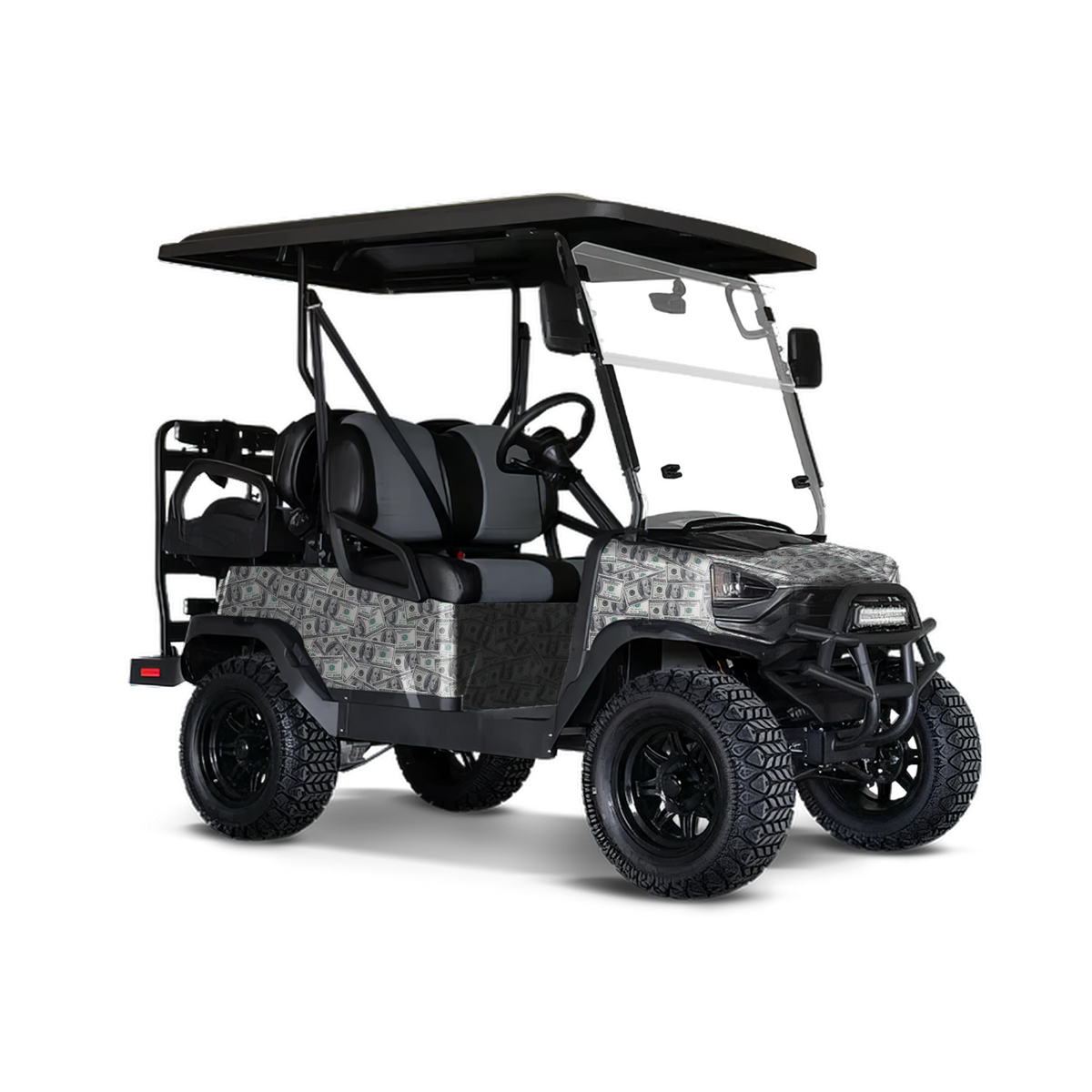 Money | Golf Cart Vinyl Wrap