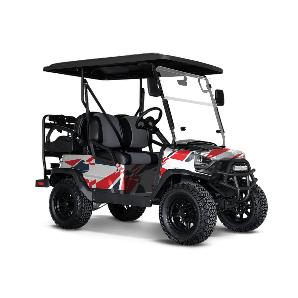 Sharp America Golf Cart Wraps