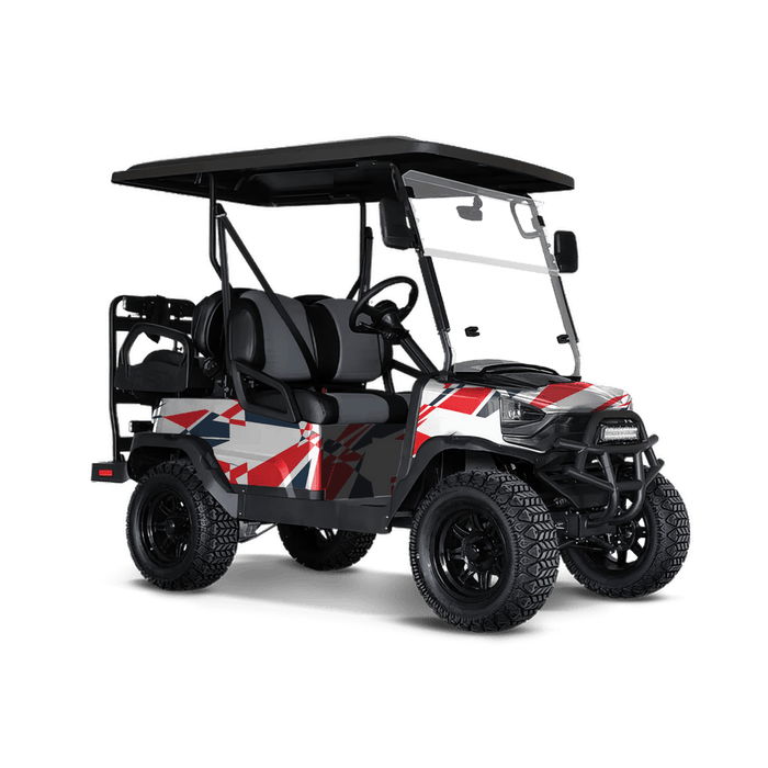 Sharp America Golf Cart Wraps