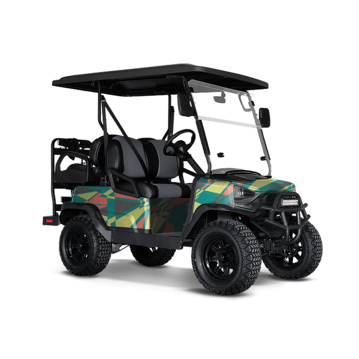 Sharp Fiesta Golf Cart Wraps