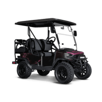 Stone Rosa Caldo Black Marble Golf Cart Wraps