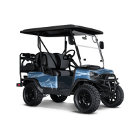 Vietnam Tiger Stripe Cool Blue Golf Cart Wraps