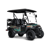 Vietnam Tiger Stripe Fiesta Golf Cart Wraps