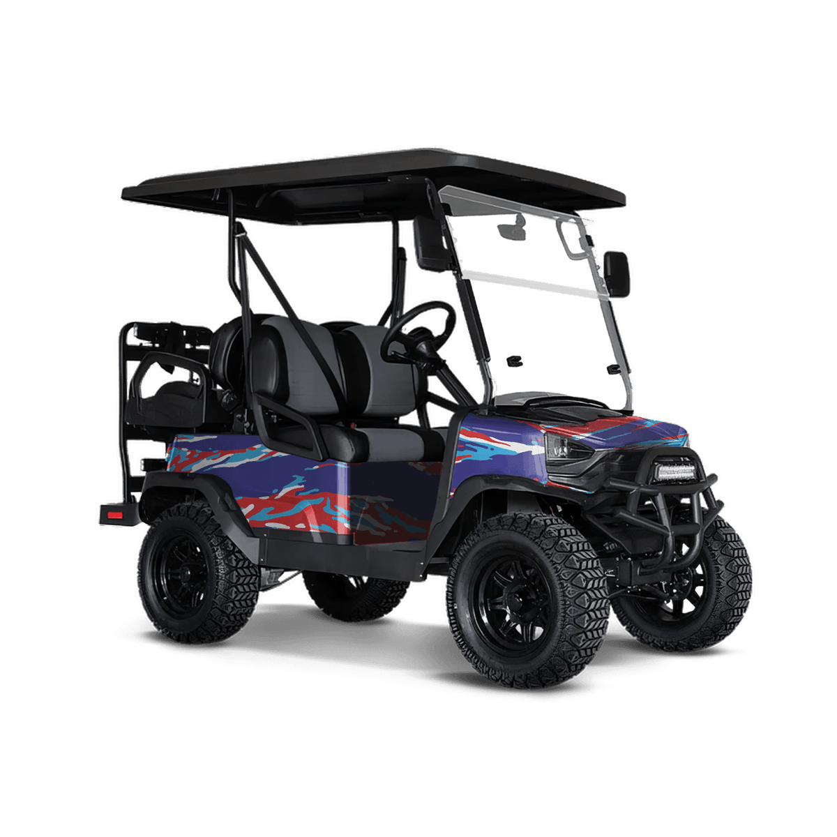 Vietnam Tiger Stripe M Series Golf Cart Wraps