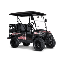 Vietnam Tiger Stripe Pink Golf Cart Wraps