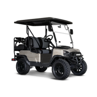 Woodgrain Megeve Golf Cart Wraps
