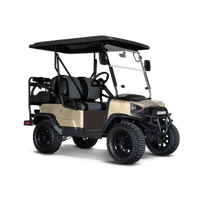 Woodgrain Montmartre Golf Cart Wraps