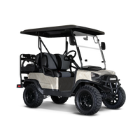 Woodgrain Versailles Golf Cart Wraps