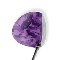 Driver Left Handed Cumulus Elite Purple Vinyl Wrap Skin