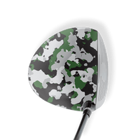 Driver Left Handed Cumulus Green Tiger Vinyl Wrap Skin