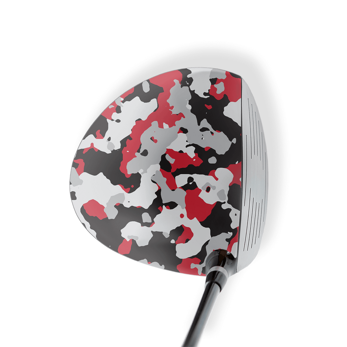 Driver Left Handed Cumulus Red Tiger Vinyl Wrap Skin