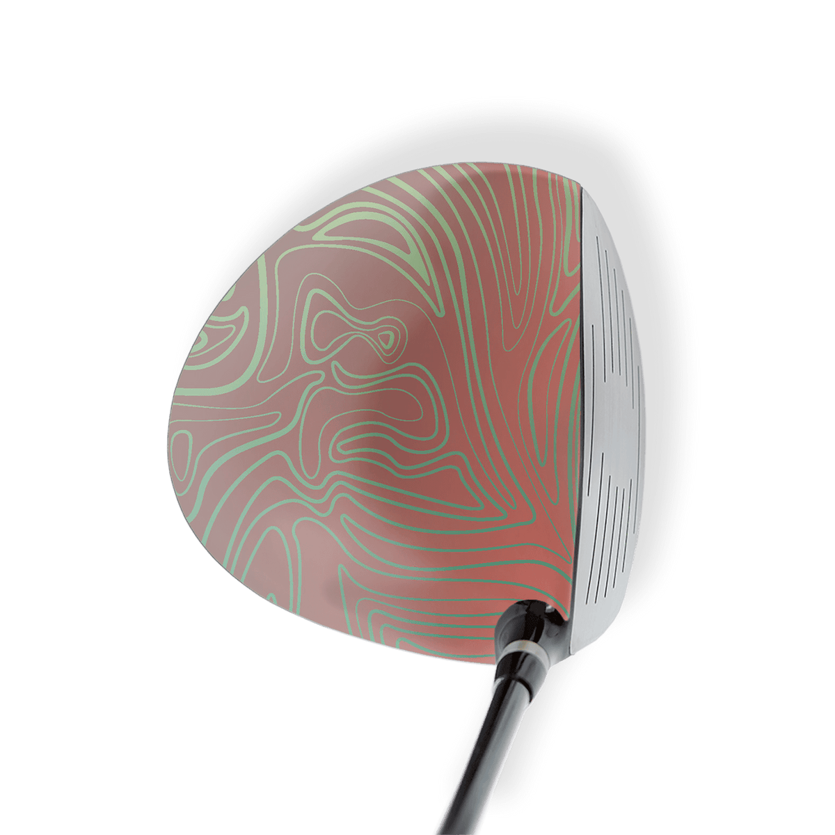 Driver Left Handed Damascus Fiesta Vinyl Wrap Skin
