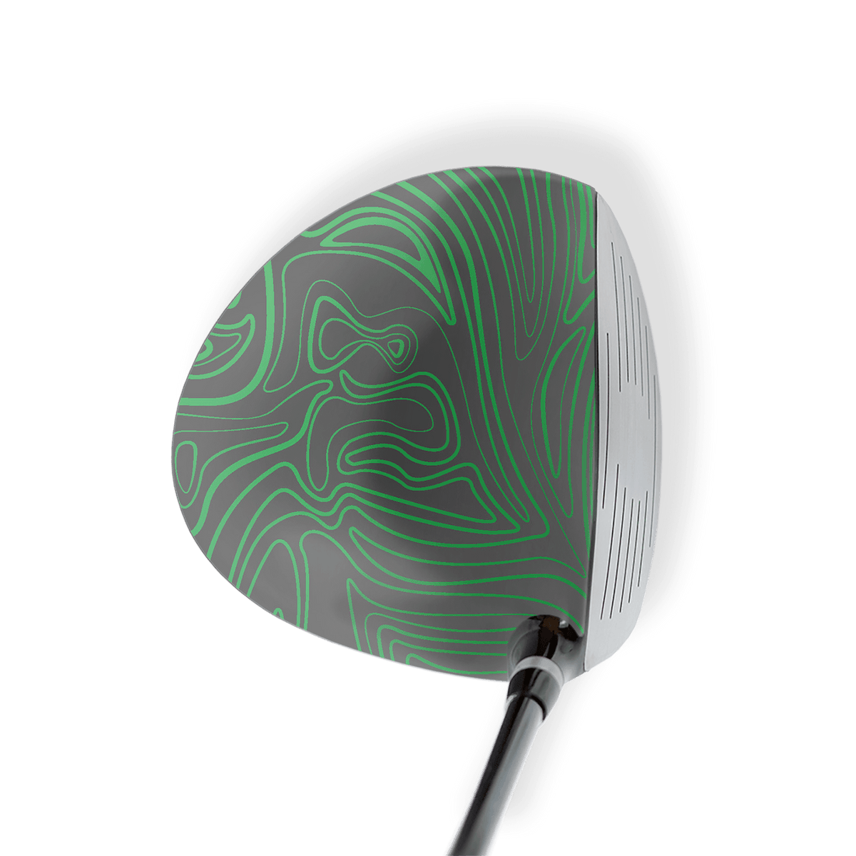 Driver Left Handed Damascus Green Vinyl Wrap Skin