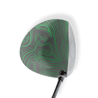 Driver Left Handed Damascus Green Vinyl Wrap Skin