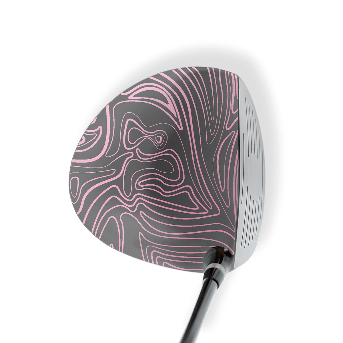 Driver Left Handed Damascus Pink Vinyl Wrap Skin