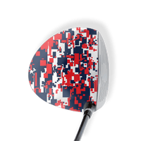 Driver Left Handed Digital America Vinyl Wrap Skin