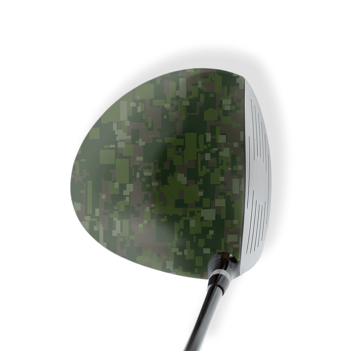 Driver Left Handed Digital Army Dark Green Vinyl Wrap Skin