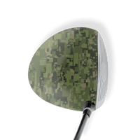Driver Left Handed Digital Army Green Vinyl Wrap Skin