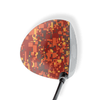 Driver Left Handed Digital Autumn Vinyl Wrap Skin
