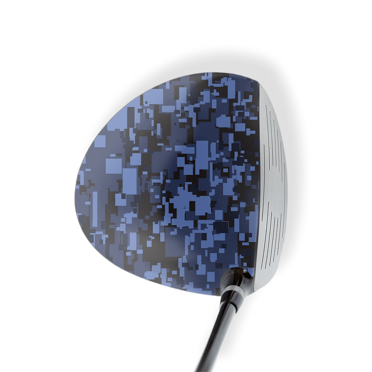 Driver Left Handed Digital Blue Midnight Vinyl Wrap Skin