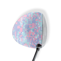 Driver Left Handed Digital Cotton Candy Vinyl Wrap Skin