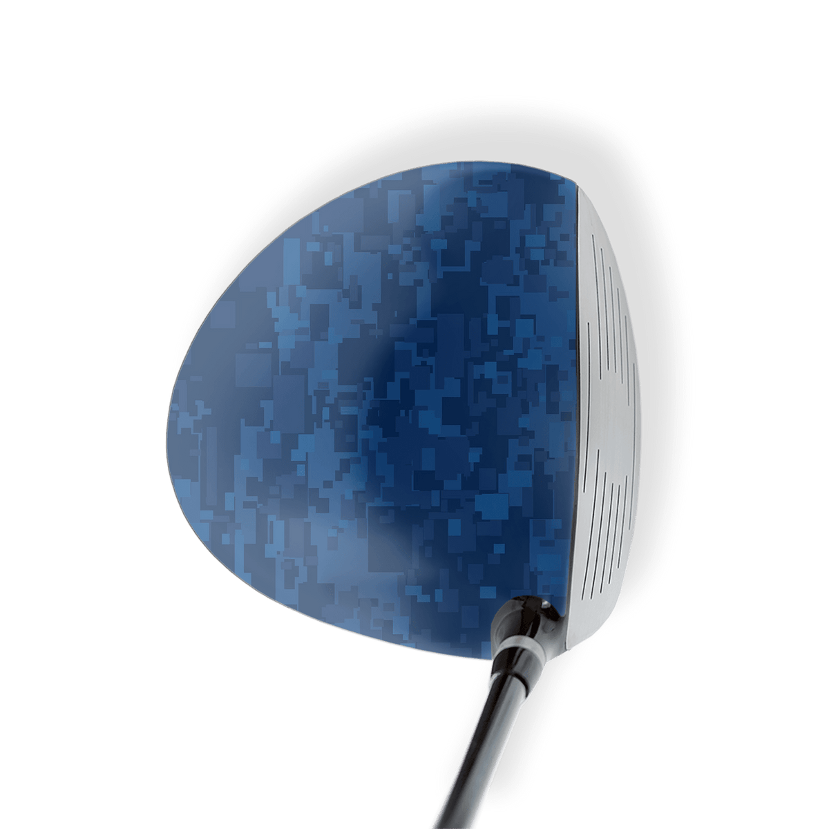 Driver Left Handed Digital Elite Blue Vinyl Wrap Skin