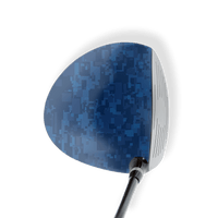 Driver Left Handed Digital Elite Blue Vinyl Wrap Skin