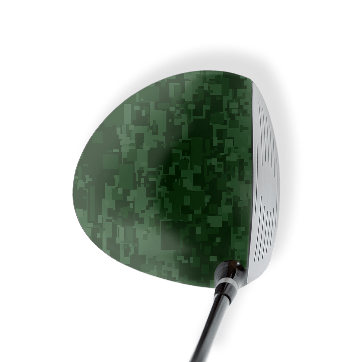 Driver Left Handed Digital Elite Green Vinyl Wrap Skin