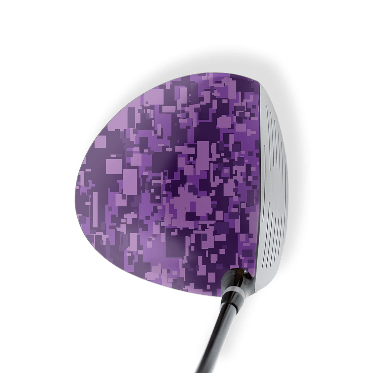 Driver Left Handed Digital Elite Purple Vinyl Wrap Skin