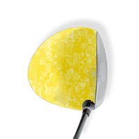 Driver Left Handed Digital Elite Yellow Vinyl Wrap Skin
