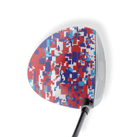 Driver Left Handed Digital Navy Vinyl Wrap Skin