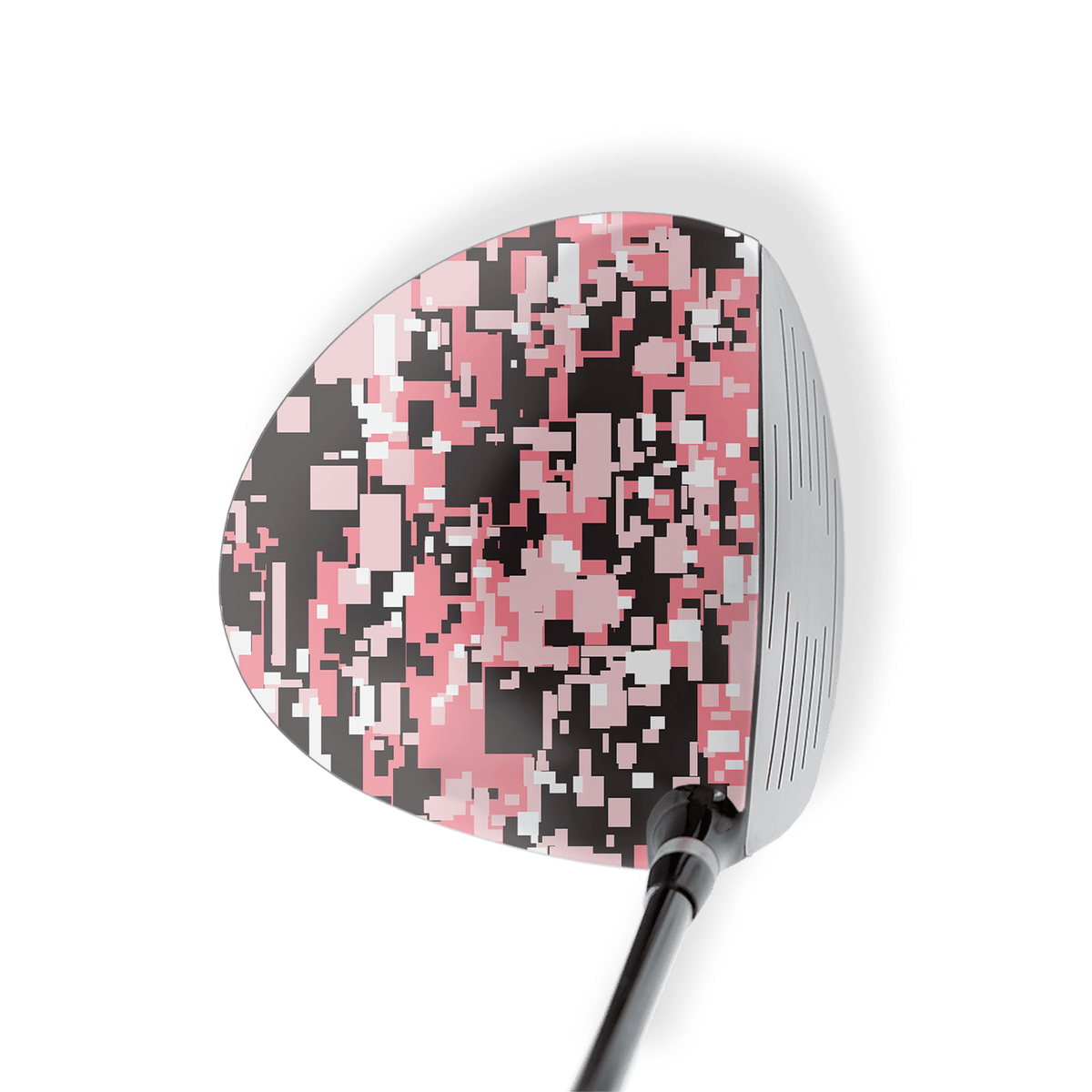 Driver Left Handed Digital Pink Tiger Vinyl Wrap Skin