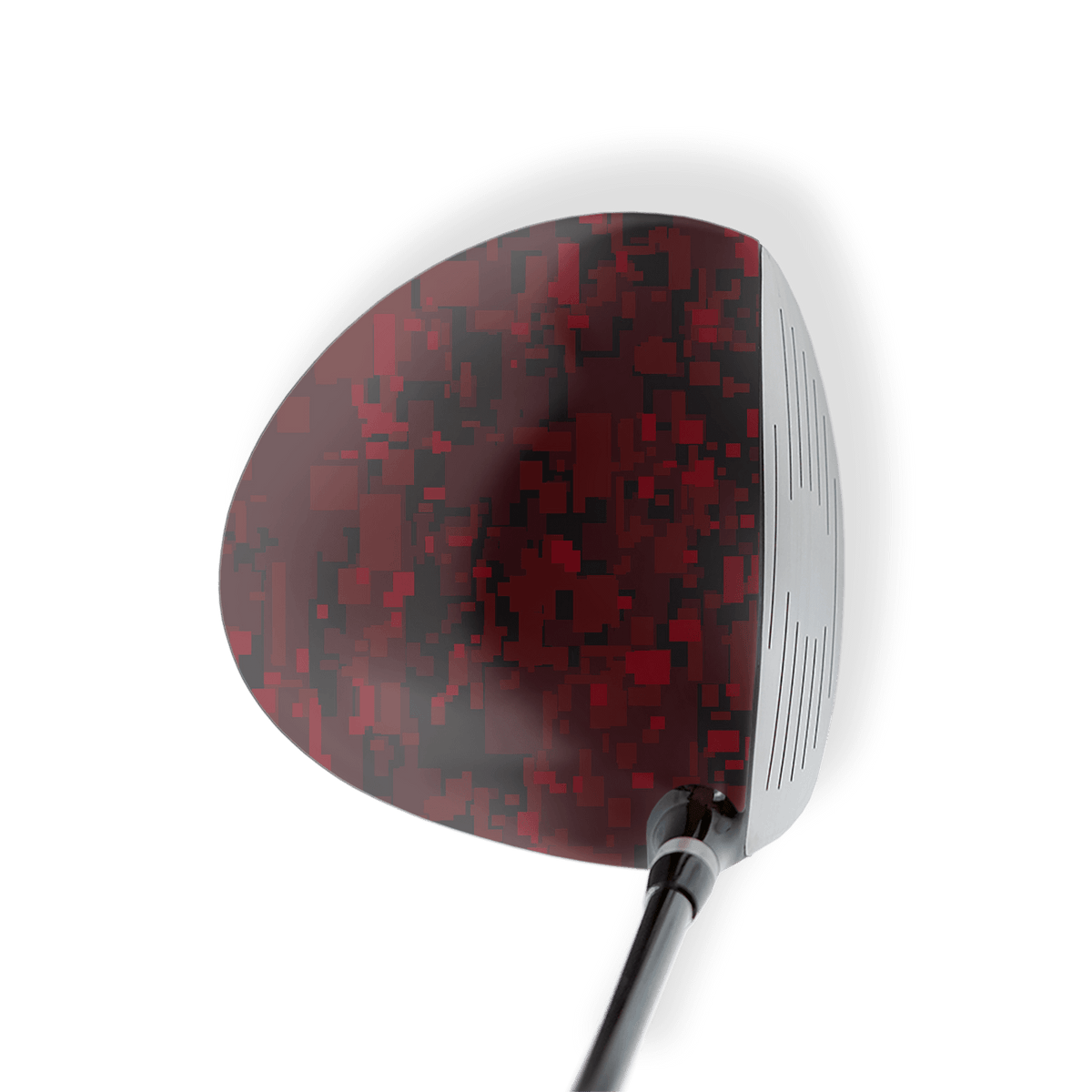 Driver Left Handed Digital Vampire Red Vinyl Wrap Skin