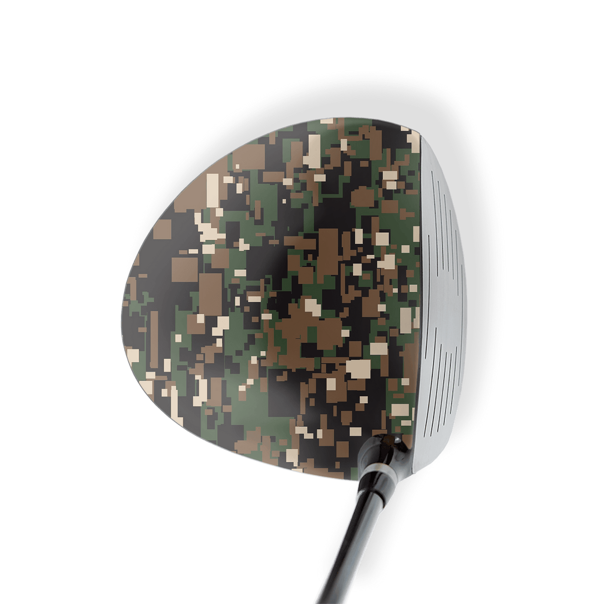 Driver Left Handed Digital Woodland Vinyl Wrap Skin