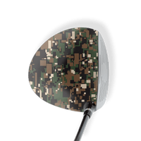 Driver Left Handed Digital Woodland Vinyl Wrap Skin