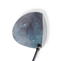 Driver Left Handed Galaxy Blue Nebula Vinyl Wrap Skin