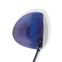 Driver Left Handed Galaxy Blue Vinyl Wrap Skin