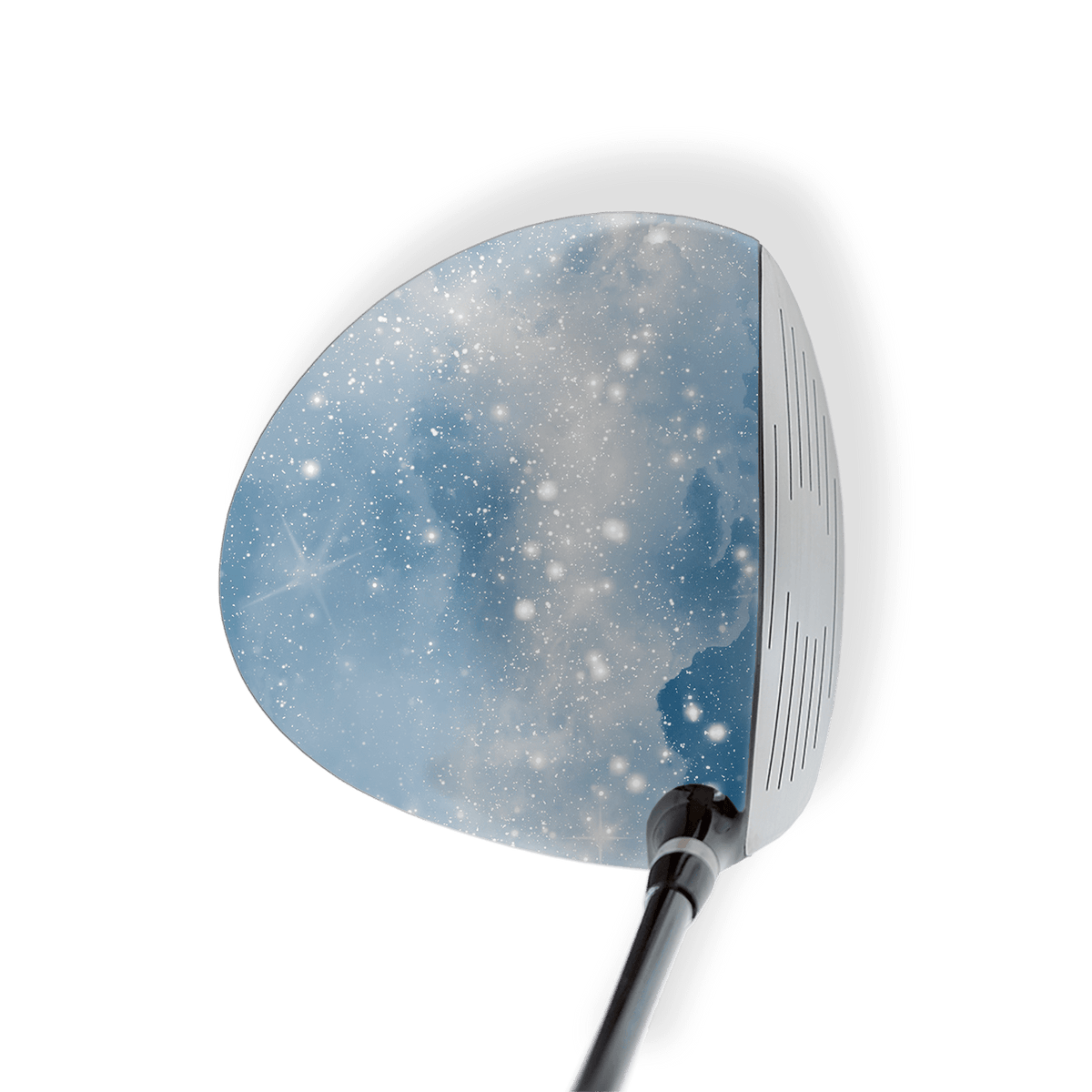 Driver Left Handed Galaxy Light Blue Vinyl Wrap Skin
