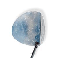 Driver Left Handed Galaxy Light Blue Vinyl Wrap Skin