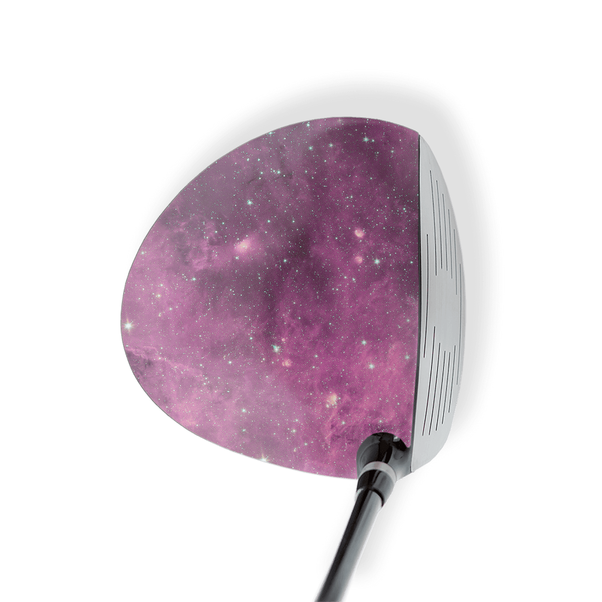 Driver Left Handed Galaxy Purple Nebula Vinyl Wrap Skin