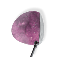 Driver Left Handed Galaxy Purple Nebula Vinyl Wrap Skin